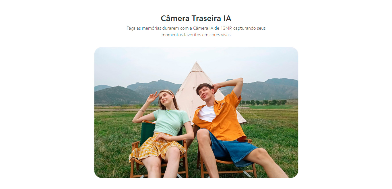 Smartphone Xiaomi Redmi 9A 32GB 2GB RAM Tela 6.53